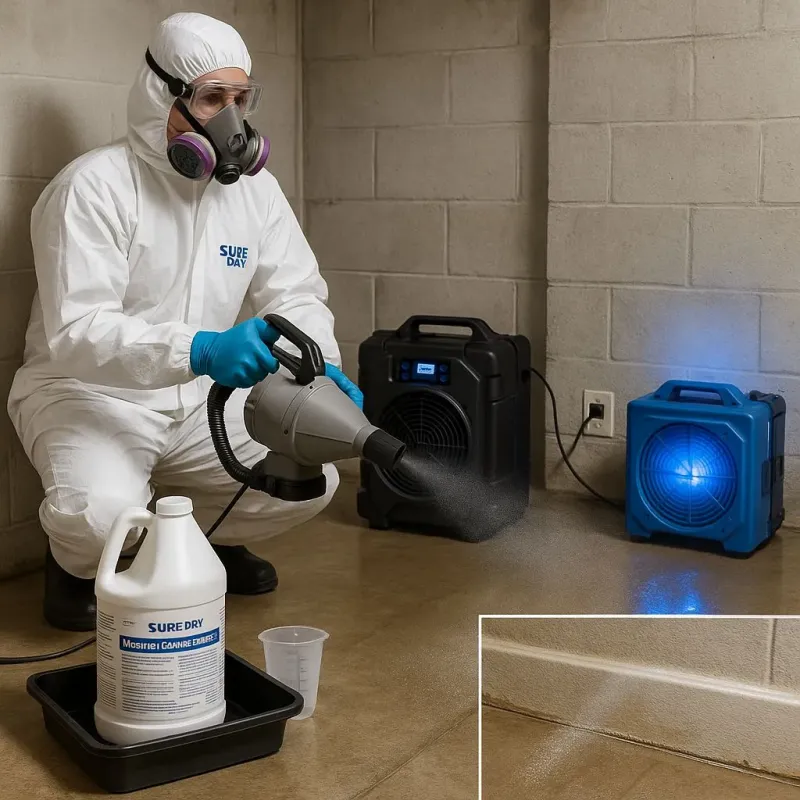 Sanitization and Odor Removal process in Darien, GA