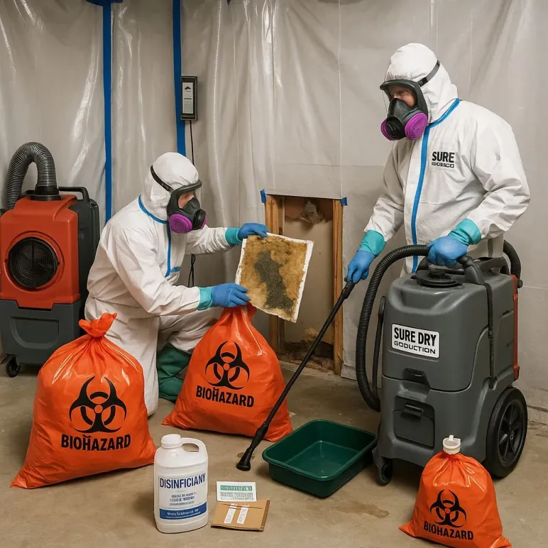 Contaminated Water Handling Protocols process in Darien, GA
